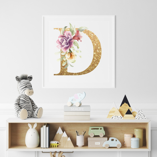 Póster - Letra D