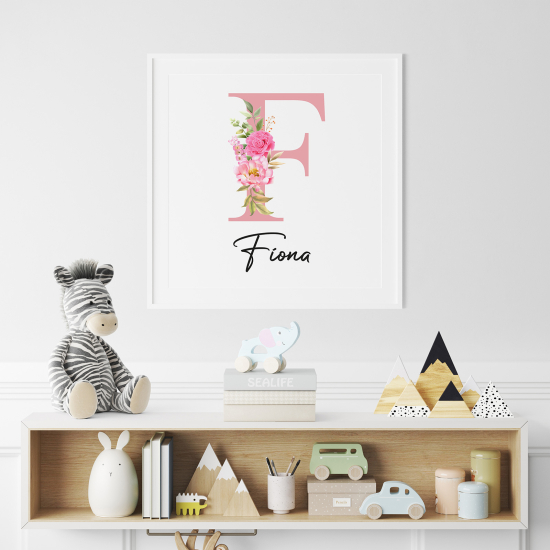 Póster - Letra F