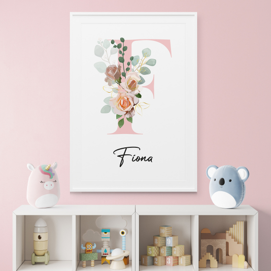 Póster - Letra F