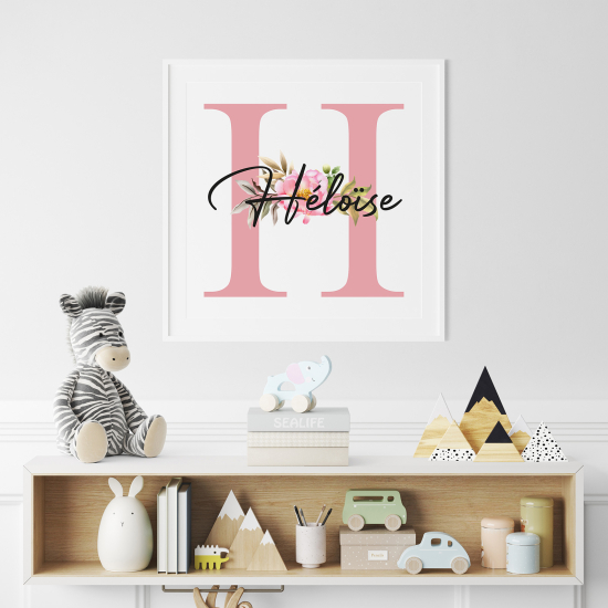 Póster - Letra H