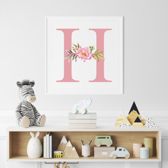 Póster - Letra H