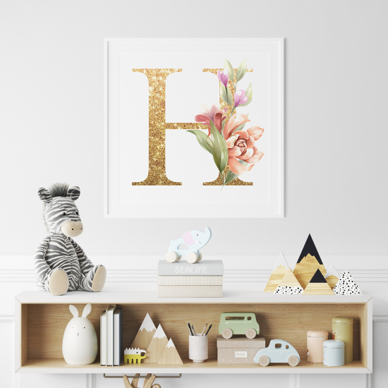 Póster - Letra H