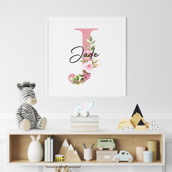 Póster - Letra J