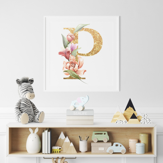 Póster - Letra P