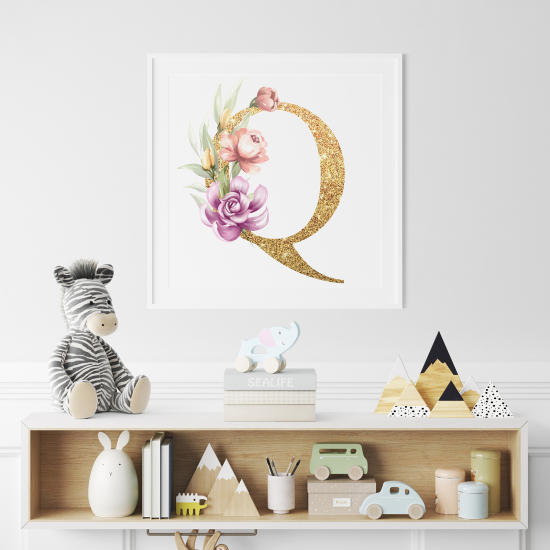 Póster - Letra Q