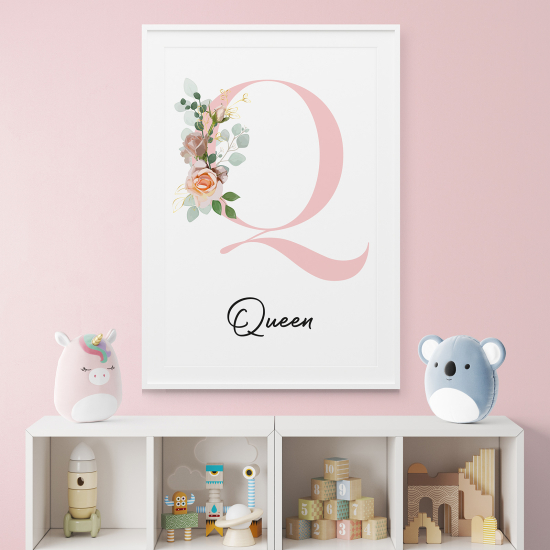 Póster - Letra Q