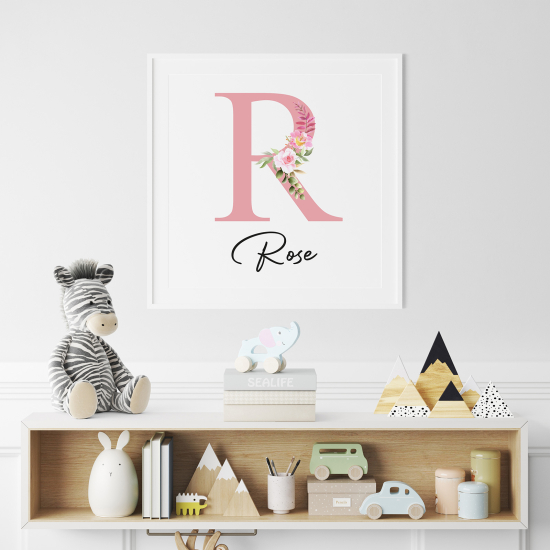 Póster - Letra R