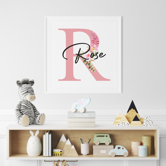 Póster - Letra R