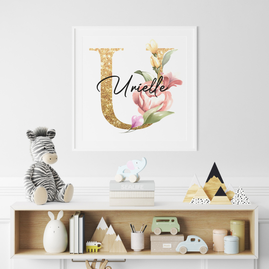 Póster - Letra U