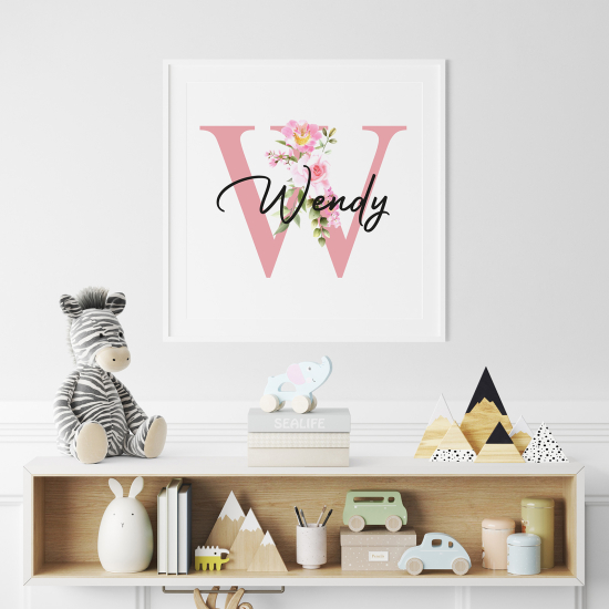 Póster - Letra W