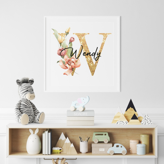 Póster - Letra W