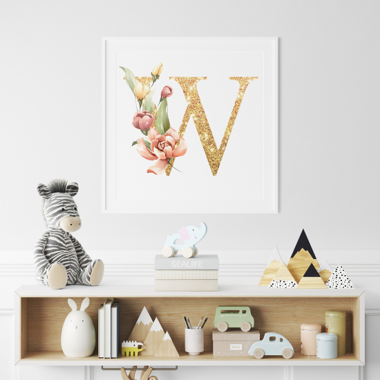 Póster - Letra W