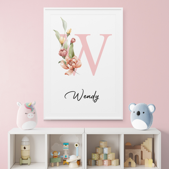 Póster - Letra W