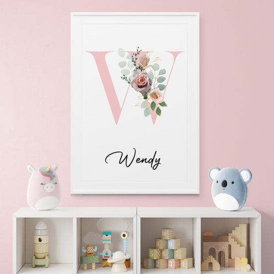 Póster - Letra W