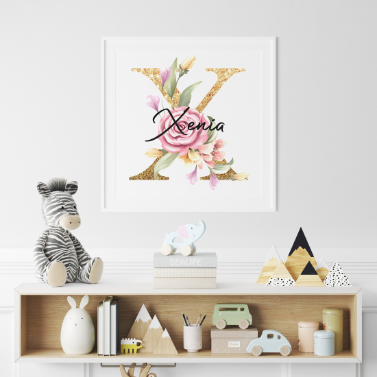 Póster - Letra X
