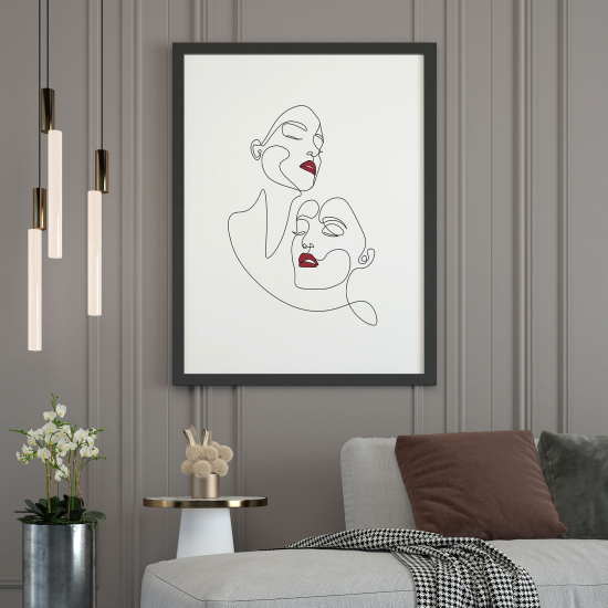 Póster - Mujeres Abstracto