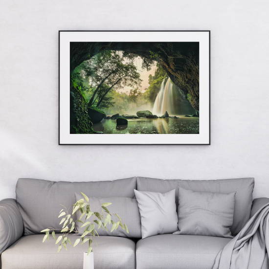 Póster - Paisaje Cascada