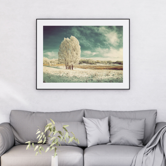 Póster - Paisaje Invernal