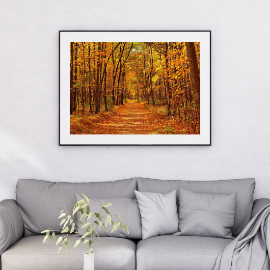 Póster - Paisaje Otoño