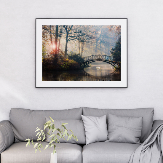 Póster - Paisaje Puente