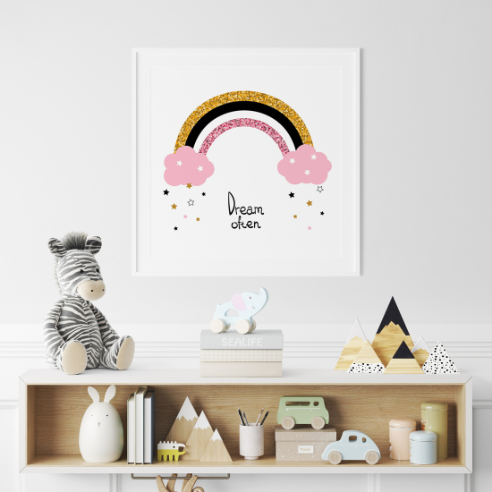 Póster para niños - Infantil - Arcoíris