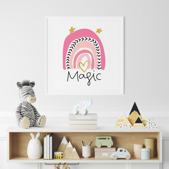 Póster para niños - Infantil - Arcoíris