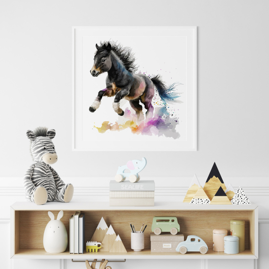 Póster para niños - Infantil - Caballo