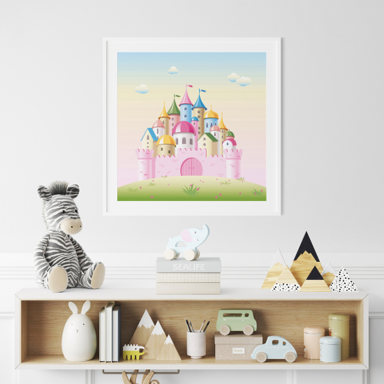 Póster para niños - Infantil - Castillo