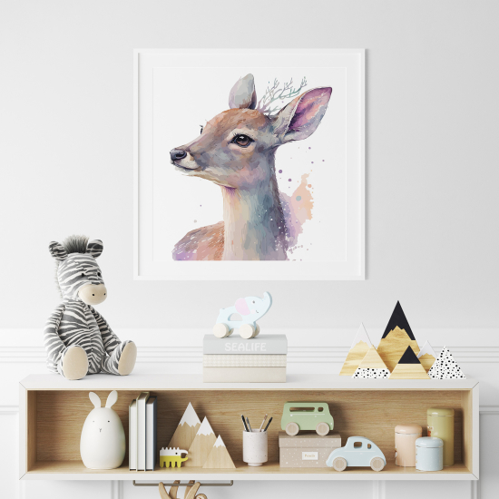 Póster para niños - Infantil - Cervatillo