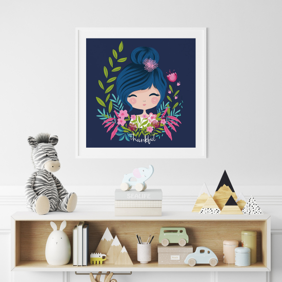 Póster para niños - Infantil - Chica Bonita