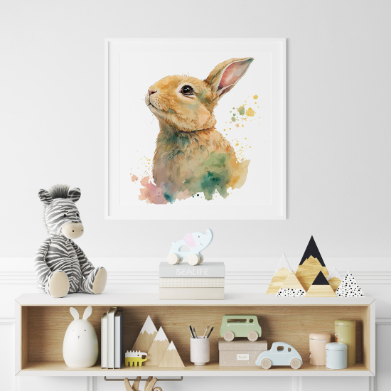 Póster para niños - Infantil - Conejo