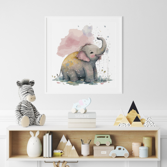 Póster para niños - Infantil - Elefantito