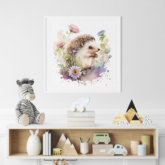 Póster para niños - Infantil - Erizo