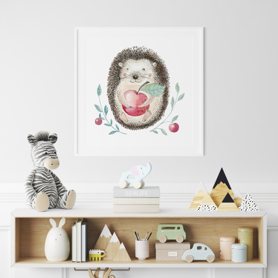 Póster para niños - Infantil - Erizo