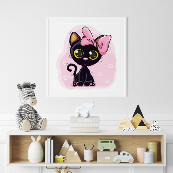 Póster para niños - Infantil - Gatito
