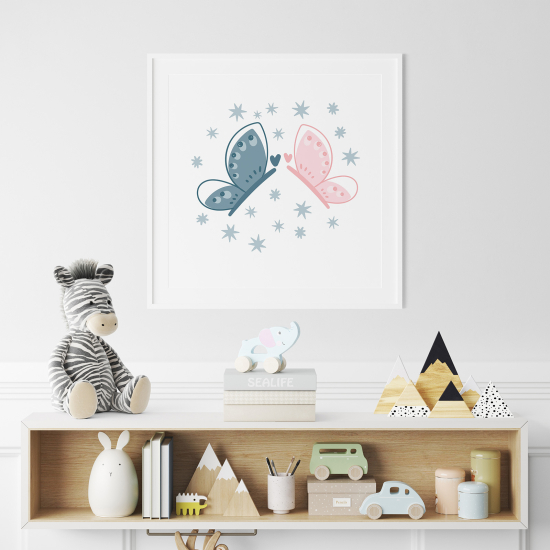 Póster para niños - Infantil - Mariposas