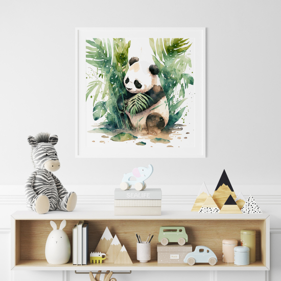 Póster para niños - Infantil - Panda