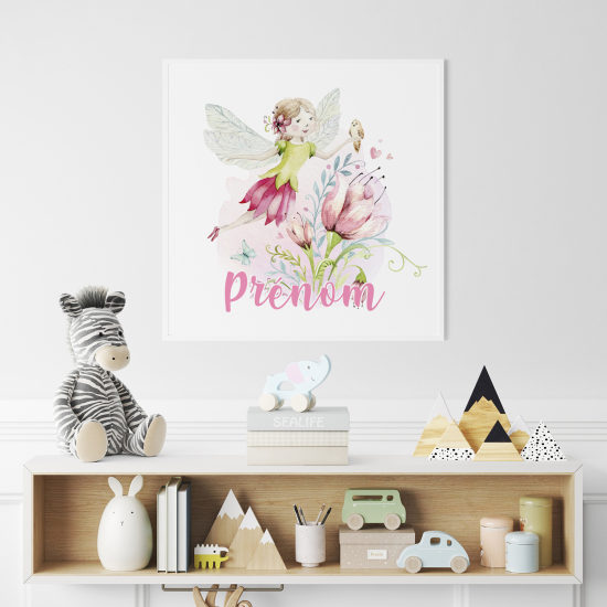 Póster para niños - Infantil personalizado - Hada