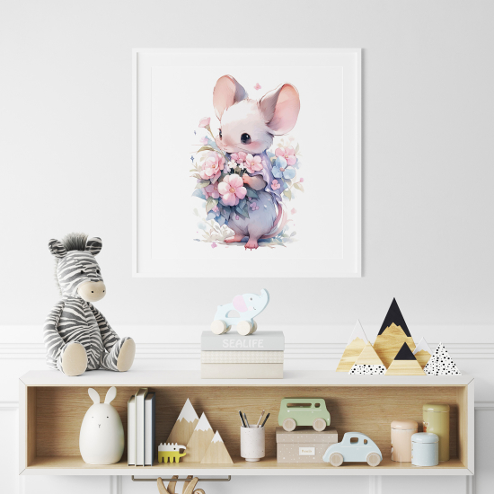 Póster para niños - Infantil - Ratón Pequeño