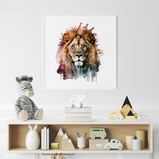 Póster para niños - Infantil - Rey León