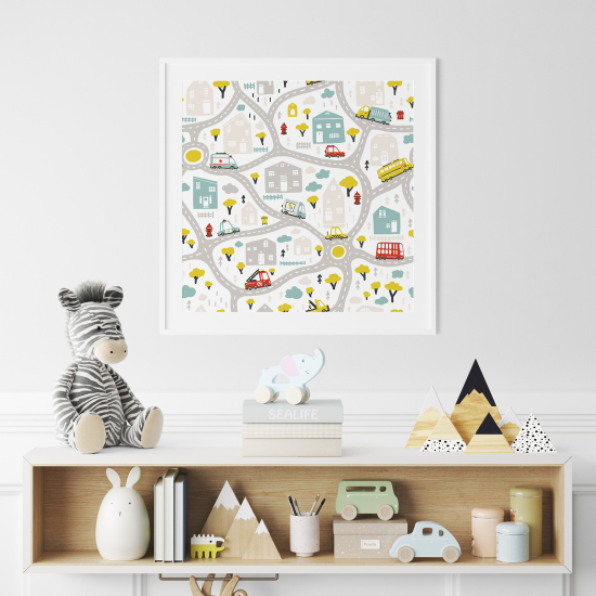 Póster para niños - Infantil - Rutas