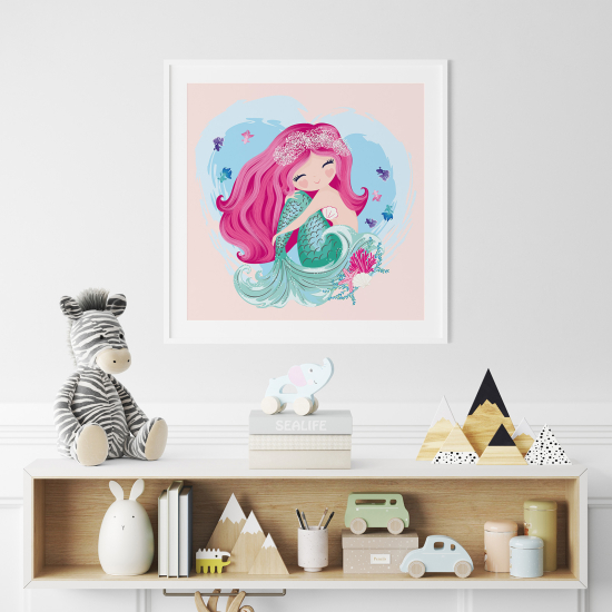 Póster para niños - Infantil - Sirena