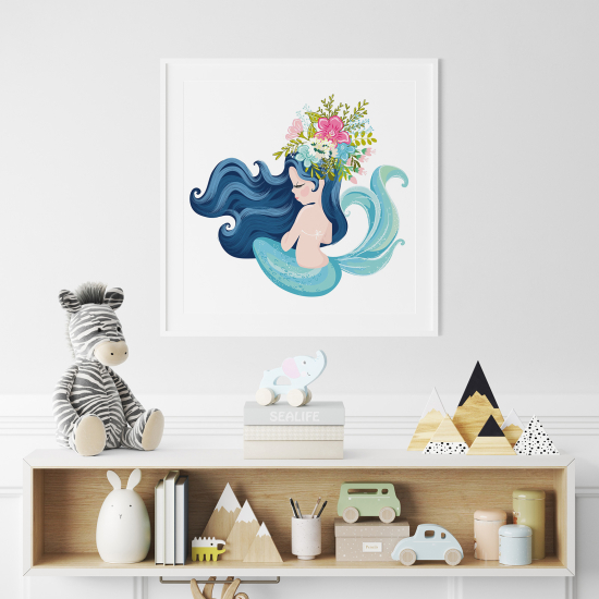 Póster para niños - Infantil - Sirena