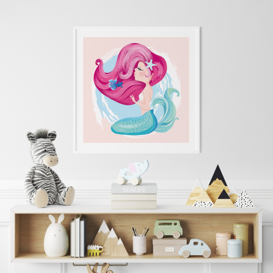 Póster para niños - Infantil - Sirena