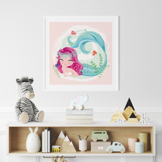 Póster para niños - Infantil - Sirena