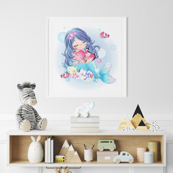 Póster para niños - Infantil - Sirena