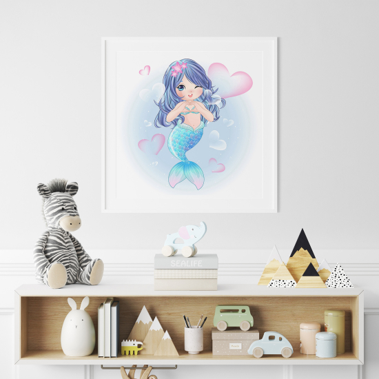 Póster para niños - Infantil - Sirena