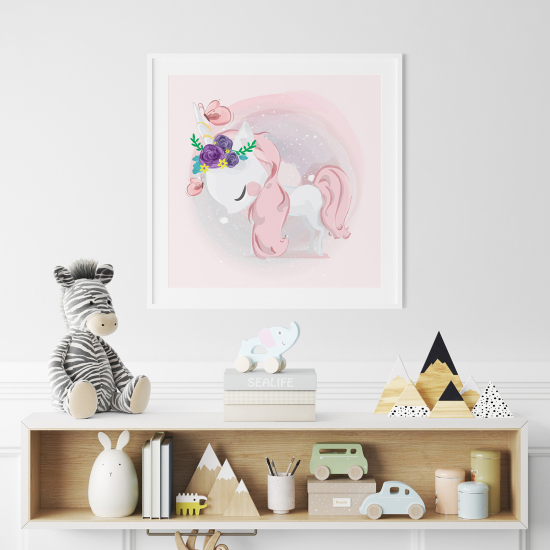 Póster para niños - Infantil - Unicornio
