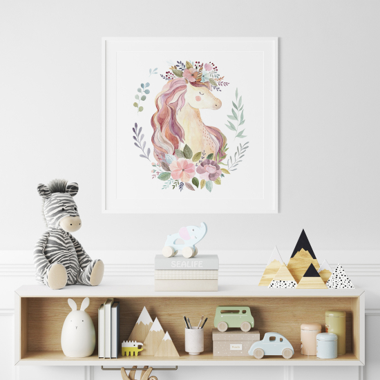 Póster para niños - Infantil - Unicornio