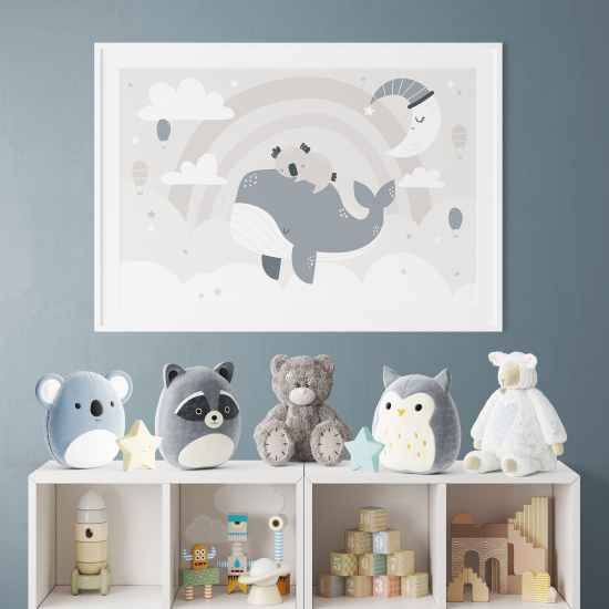 Pósters para niños - Infantil - Ballena